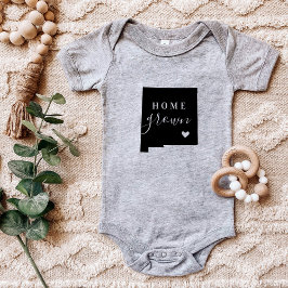 Body Para Bebé Nuevo México Tee de Estado de Crecimiento Hogar