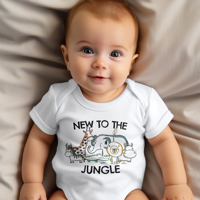 Body Para Bebé Nuevo tema del Safari de la Selva (Subido por el creador)