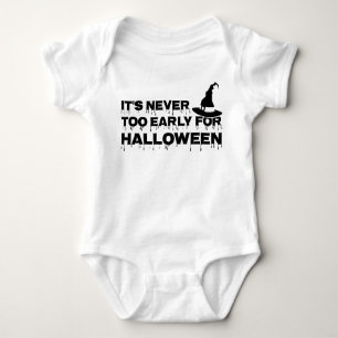 Body Para Bebé Nunca es demasiado pronto para halloween