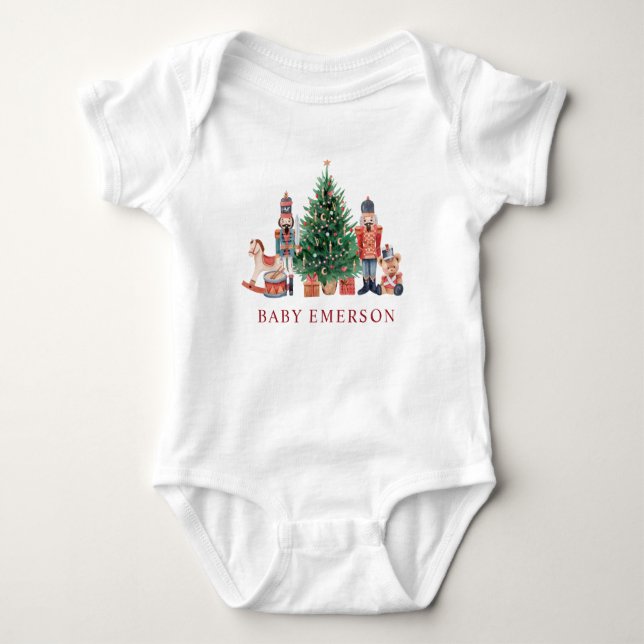Body Para Bebé Nutcracker (Anverso)
