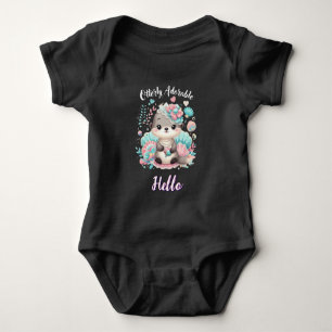 Body Para Bebé Nutria adorable y kawaii