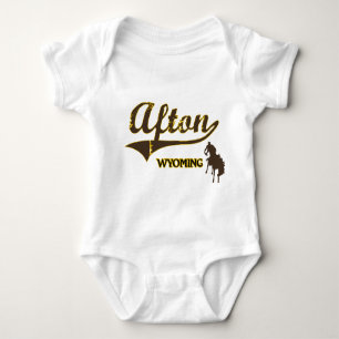 Body Para Bebé Obra clásica de la ciudad de Afton Wyoming