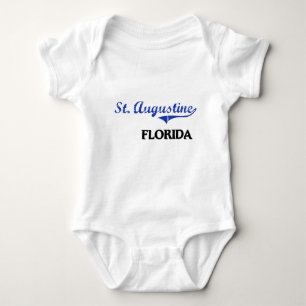 Body Para Bebé Obra clásica de la ciudad de St Augustine la