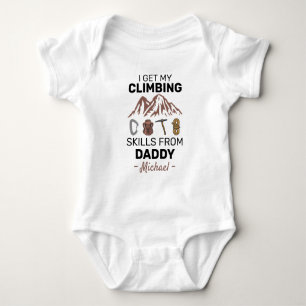Body Para Bebé Obtengo mis habilidades para trepar de papá - Esca