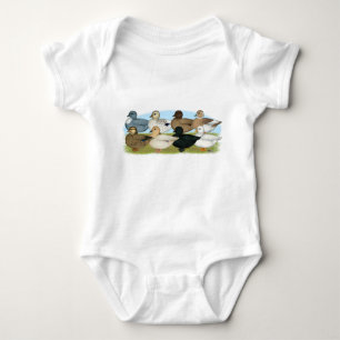 Body Para Bebé Ocho Ducks de llamadas