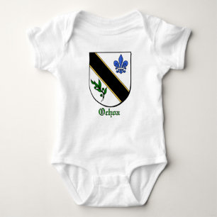 Body Para Bebé Ochoa Family Shield Infantil Creeper