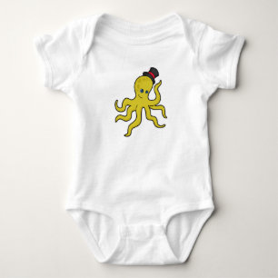 Body Para Bebé Octopus con Gorra