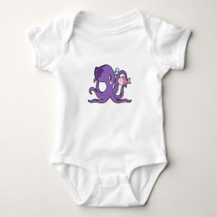 Body Para Bebé Octopus con pescado.PNG