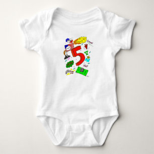 Body Para Bebé Ode a cinco niños más pequeños