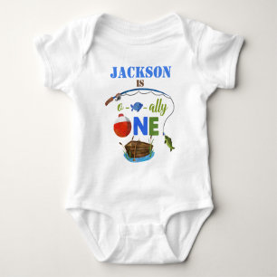 Body Para Bebé Ofishally UN O-pescado-aliado el grande del