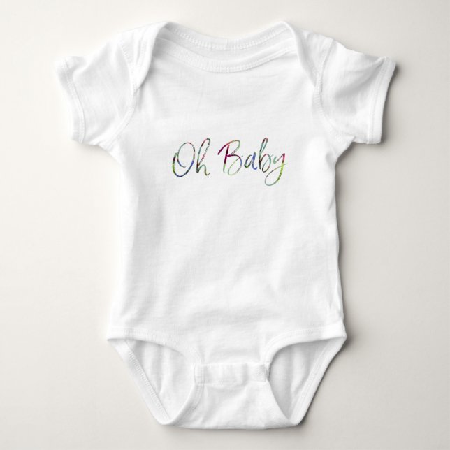 Body Para Bebé OH BABY Bodysuit (Anverso)