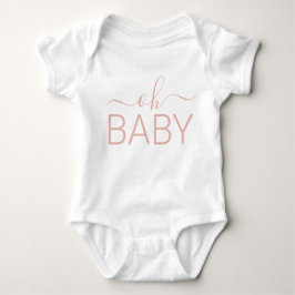 Body Para Bebé Oh Baby Bodysuit, Baby Shower Gift Bodysuit