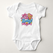 ¡Oh bebé! Diseño de celebración de baby shower