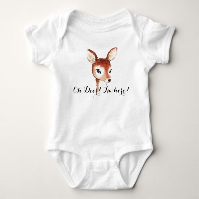 Body Para Bebé Oh Deer (Anverso)