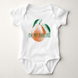 Body Para Bebé Oh Mi Darling Clementine Baby One Piece Bodysuit