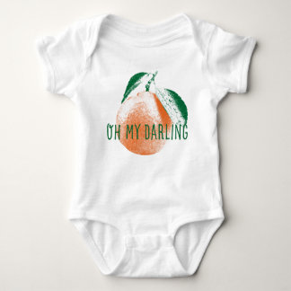 Body Para Bebé Oh Mi Darling Clementine Baby One Piece Bodysuit