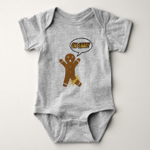Body Para Bebé ¡Oh Snap! Navidades divertidos Gingerbread Man