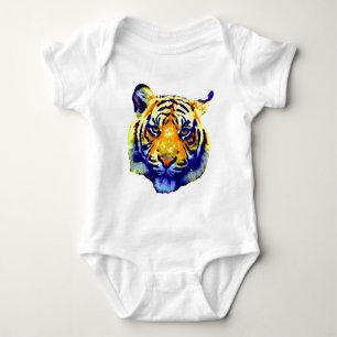 Body Para Bebé Ojos de Tigre Pop Art