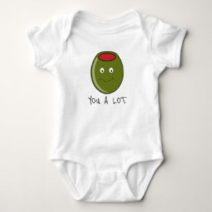 Body Para Bebé Olive You A Mucha Camiseta Bebé De Una Pieza