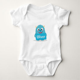 Body Para Bebé Oliver's Fuzzy Friend