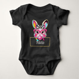 Body Para Bebé Olivia Bubble Easter Bunny