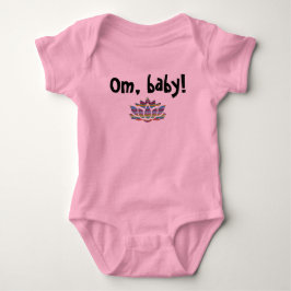 Body Para Bebé Om, Baby! con Lotus - Sandalia Rastrera para Niñas