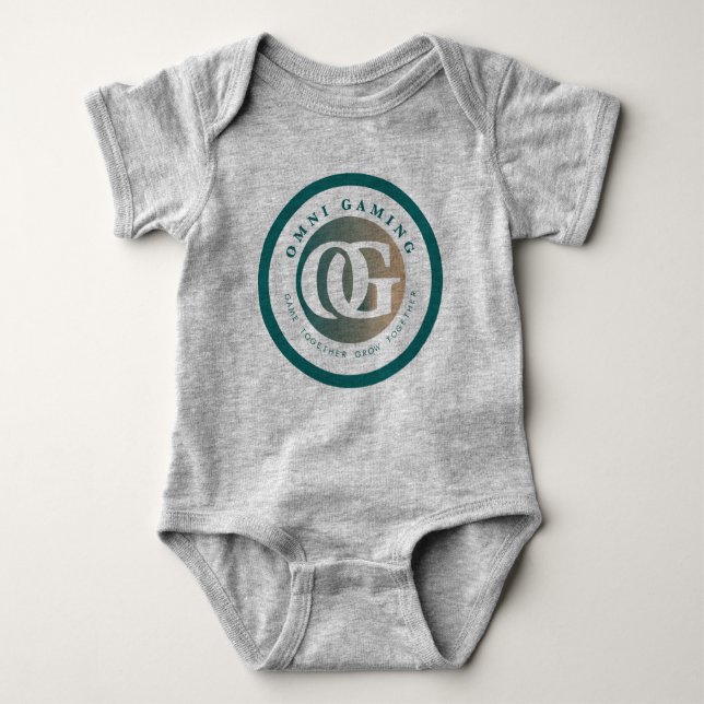 Body Para Bebé Omni Gaming Baby Bodysuit (Anverso)