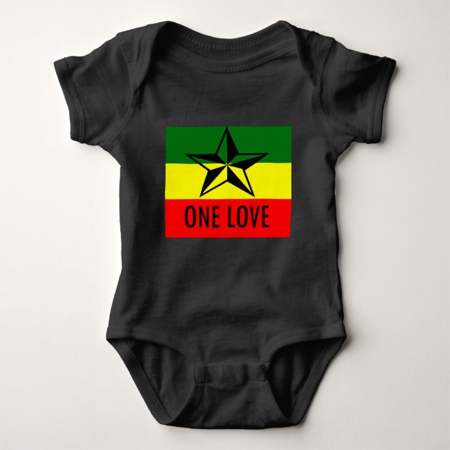 Body Para Bebé One Love Baby Bodysuit  (Anverso)