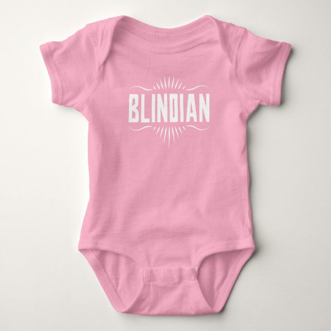 Body Para Bebé One-Piece Bebé Blindano (Anverso)