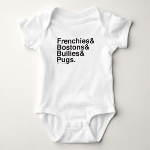 Body Para Bebé One-sie Helvética del bebé del SNORT