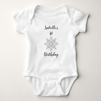 Body Para Bebé Onederland Birthday Party Bodysuit