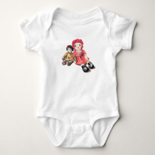 Body Para Bebé Onsie con muñecas mordaza