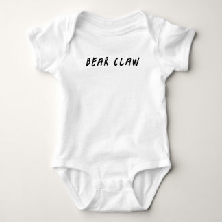 Body Para Bebé Onsie de bebé con garra de oso