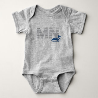 Body Para Bebé Onsie del bribón de Minnesota