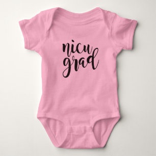 Body Para Bebé onsie del graduado del nicu