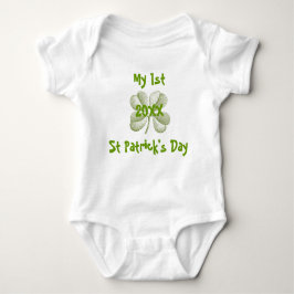 Body Para Bebé Onsie, el primer día de San Patricio