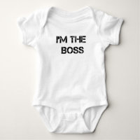 Onsie infantil - "soy impresión de Boss"