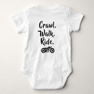 Body Para Bebé Onsie, una motocicleta bebé creativa