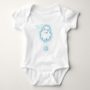 Body Para Bebé "Oops - hice un abucheo" Halloween/fantasma para
