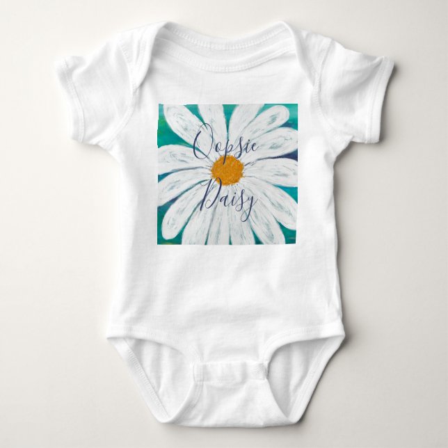 Body Para Bebé Oopsie Daisy Onsie (Anverso)