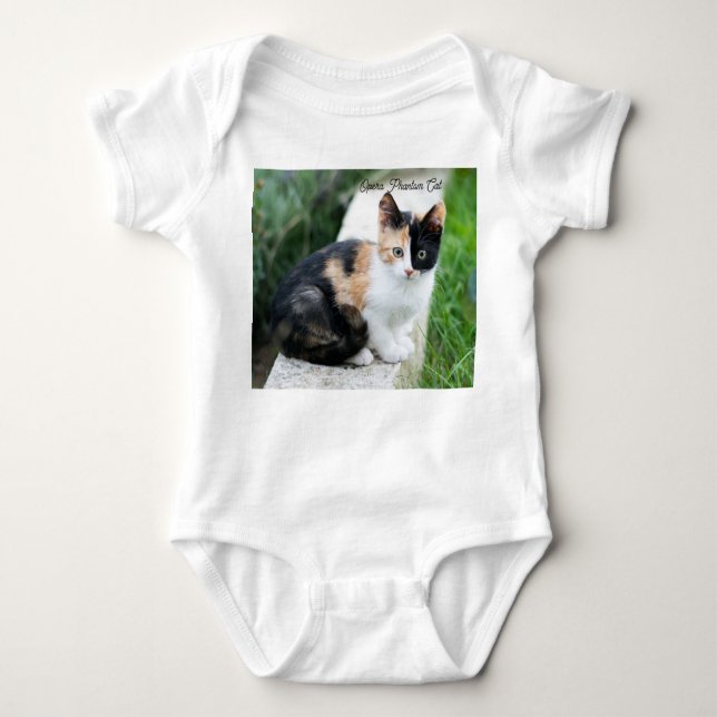 Body Para Bebé Opera Gato fantasma (Anverso)