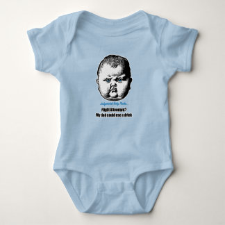 Body Para Bebé ¿Operador De Vuelo? Mi papá podría beber algo