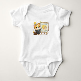 Body Para Bebé Oportunidad de siesta divertida con Corgi meteorol