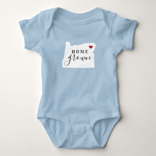 Body Para Bebé Oregon Home Grown State Tee