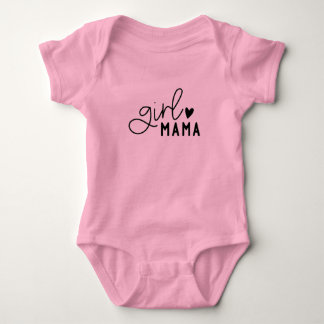 Body Para Bebé Orgullo de Mama Corazón en Cursiva 