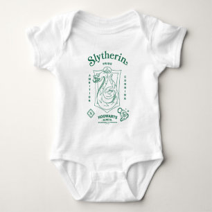Body Para Bebé ORGULLO DE SLYTHERIN Ambición Astucia Emblema