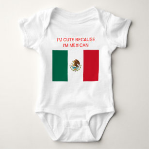 Body Para Bebé Orgullo del mexicano del bebé