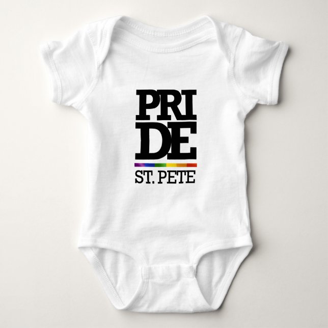 BODY PARA BEBÉ ORGULLO DEL ST. PETE - .PNG (Anverso)