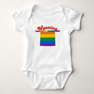 BODY PARA BEBÉ ORGULLO GAY DE WYOMING