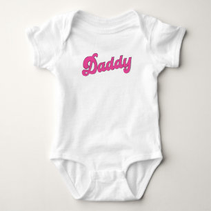 Body Para Bebé Orgullo Gay LGBT Oso Rosa Papá Gay 